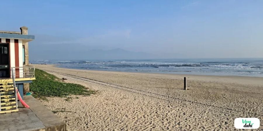 There's nothing quite like greeting the dawn on My Khe Beach, as the sun barely emerges from the hor...