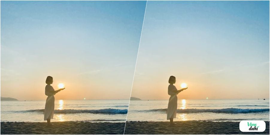 As dusk falls, My Khe transforms into an entirely different world—gentle, profound, and incredibly p...