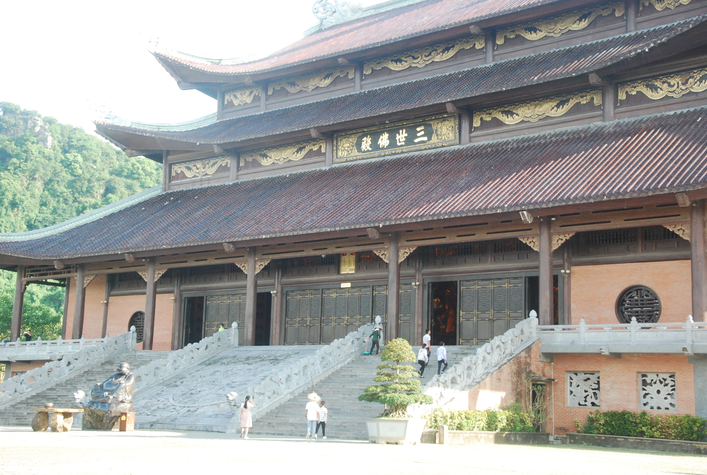 Bai Dinh Pagoda is an inseparable part of the Trang An Scenic Landscape Complex – a UNESCO World Her...
