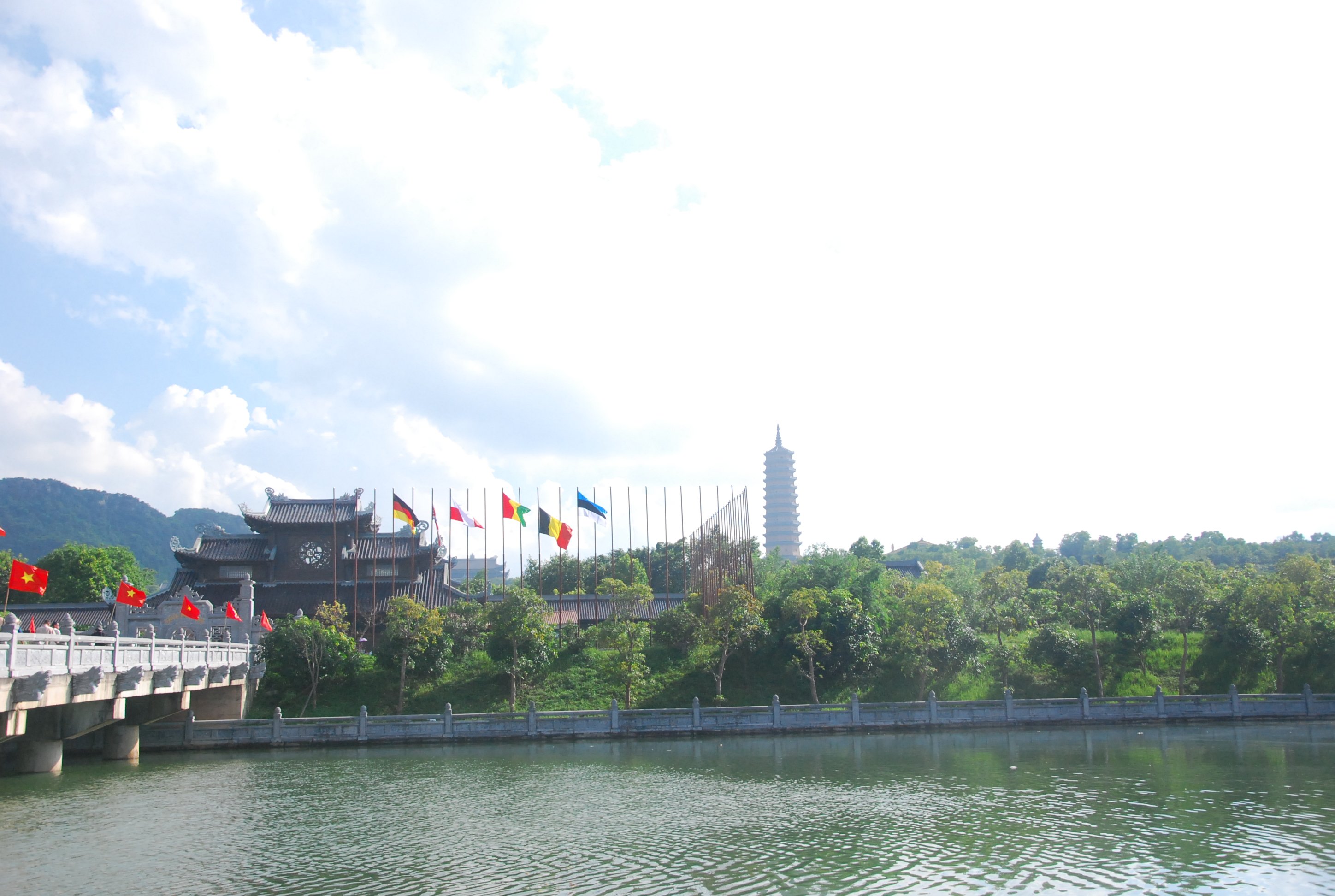 Initiated in 2003, the new Bai Dinh Pagoda complex is a colossal project spanning 80 hectares, situa...