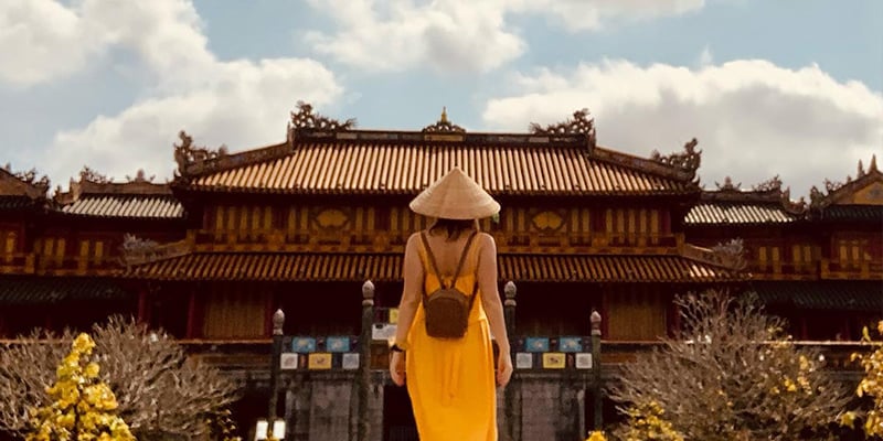 Continuing our time-traveling journey, within the Đại Nội (Imperial City), architectural marvels lik...