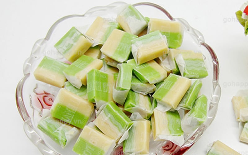 Crafting authentic Coconut Candy demands expert technique: coconut cream pressed from dried coconut ...