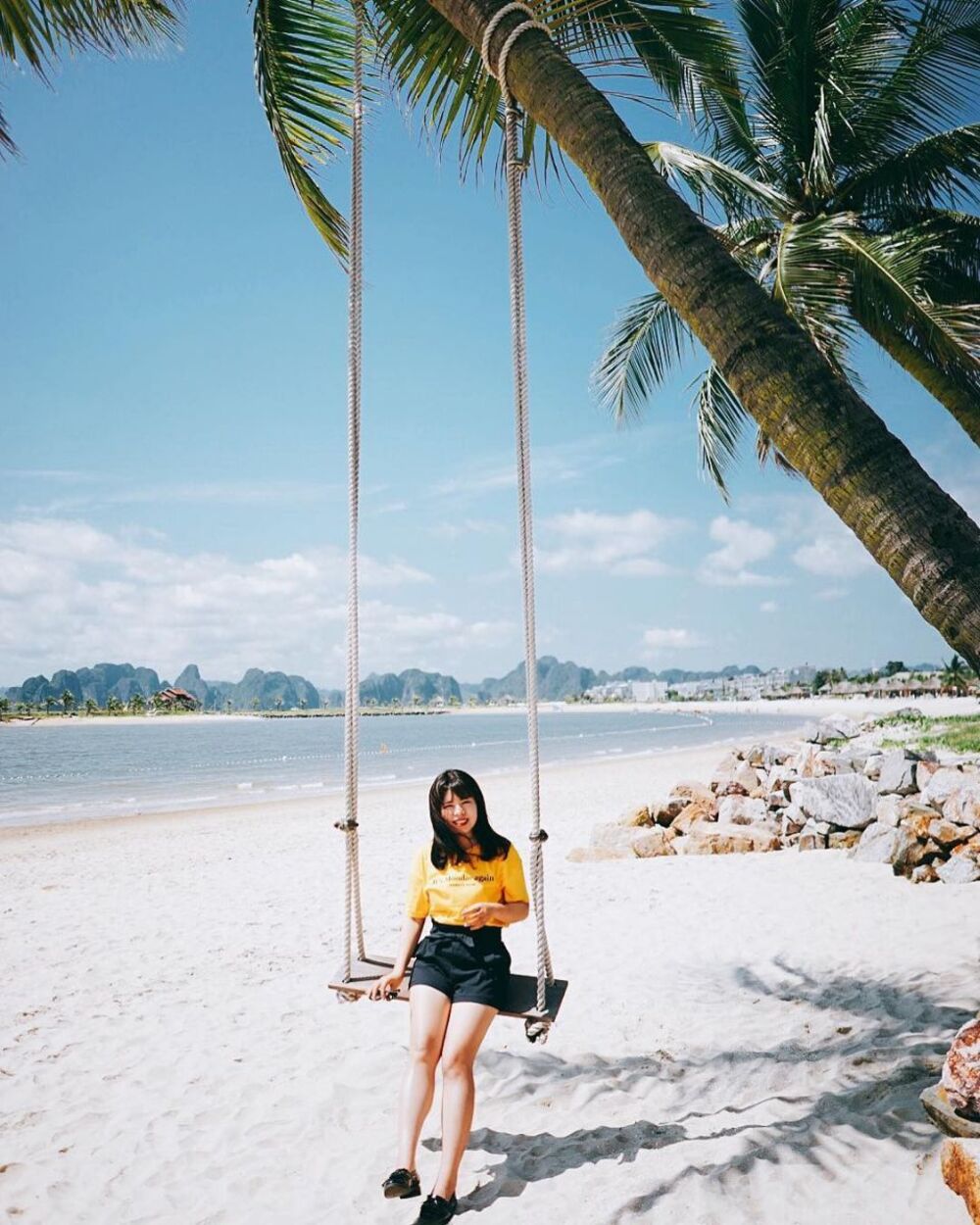 There's nothing quite like arriving at Tuan Chau and immediately diving into the cool, refreshing se...