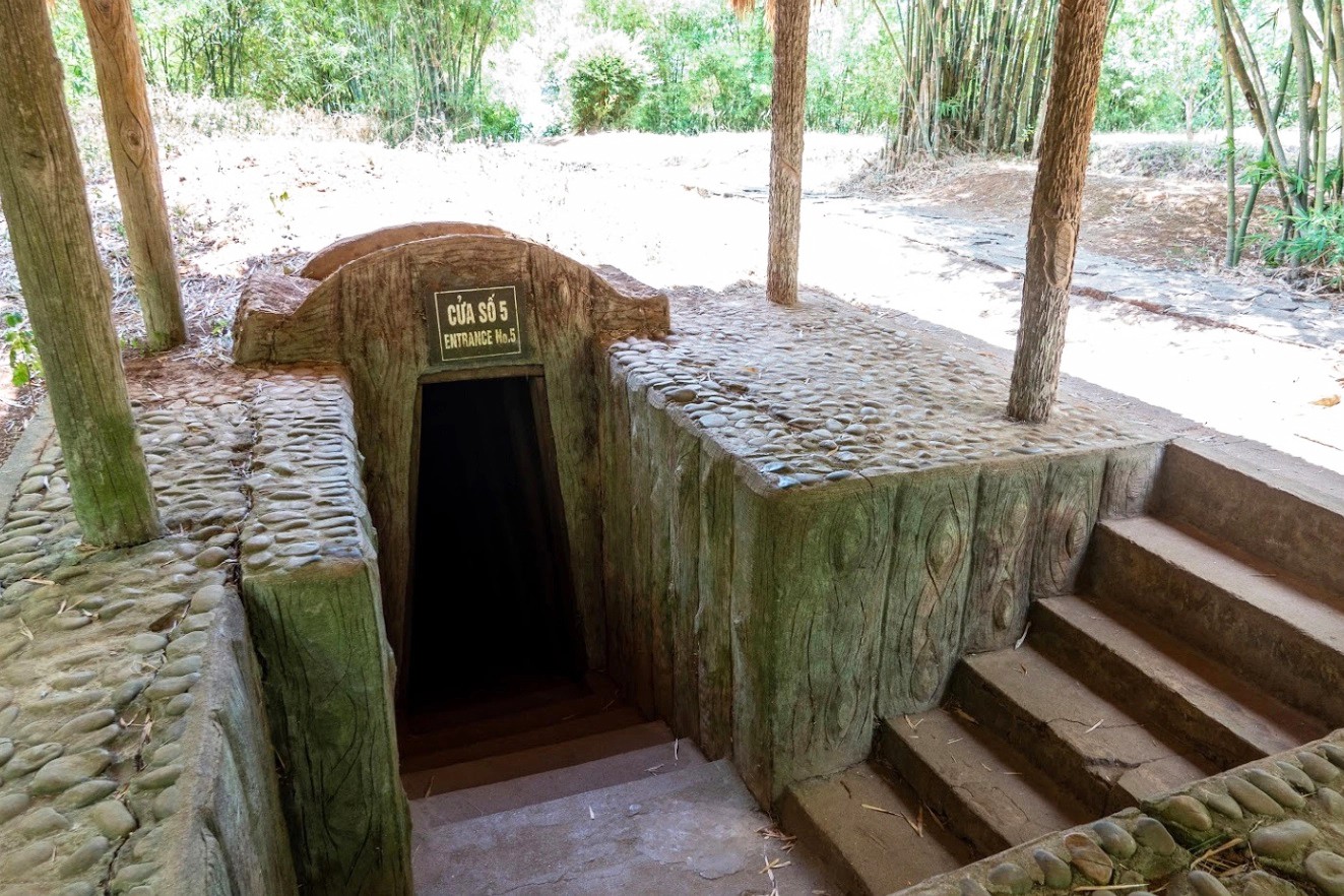 Located approximately 70km northwest of Ho Chi Minh City, the Cu Chi Tunnels are nestled in Phu Hiep...