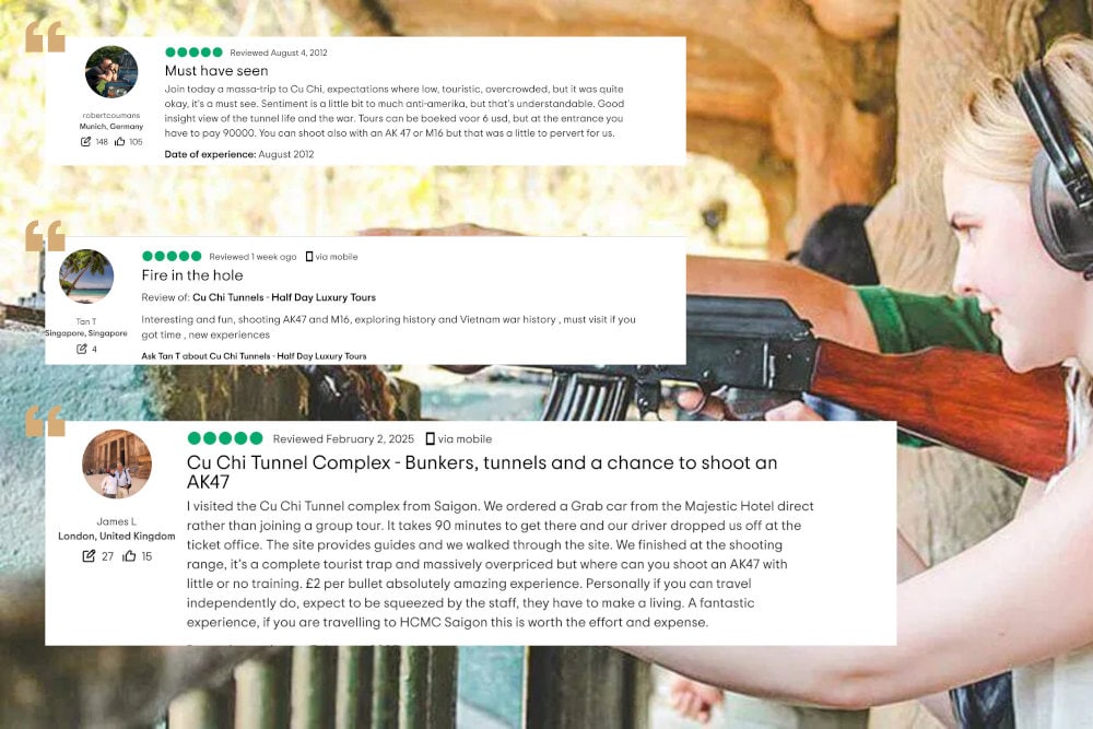 At the national defense sports shooting range, visitors have the unique opportunity to test their ma...