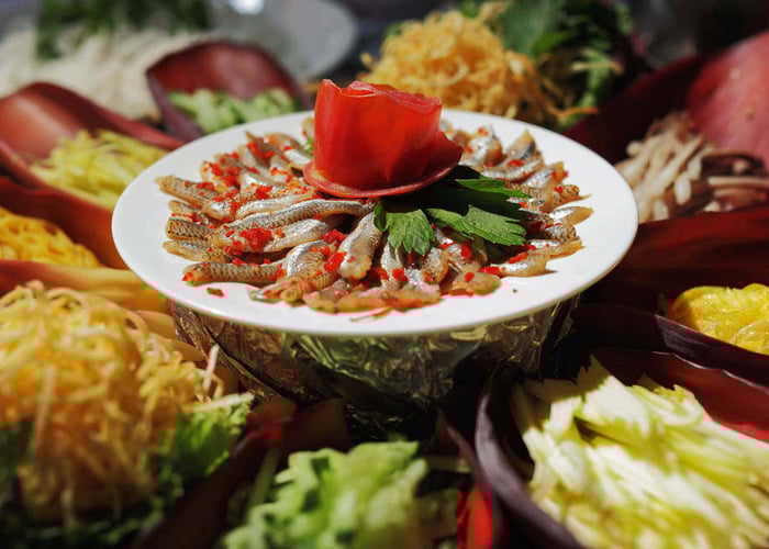 Lẩu Thả has become a signature specialty of Bình Thuận, captivating from its evocative name to its i...