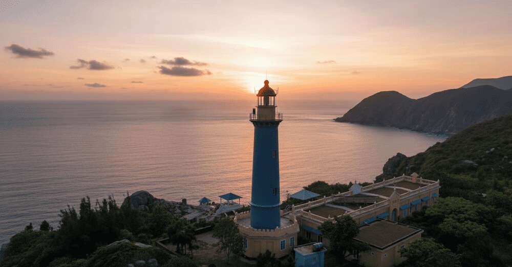 Standing within the Mui Dien Lighthouse grounds, you can stroll around to learn about the more than ...