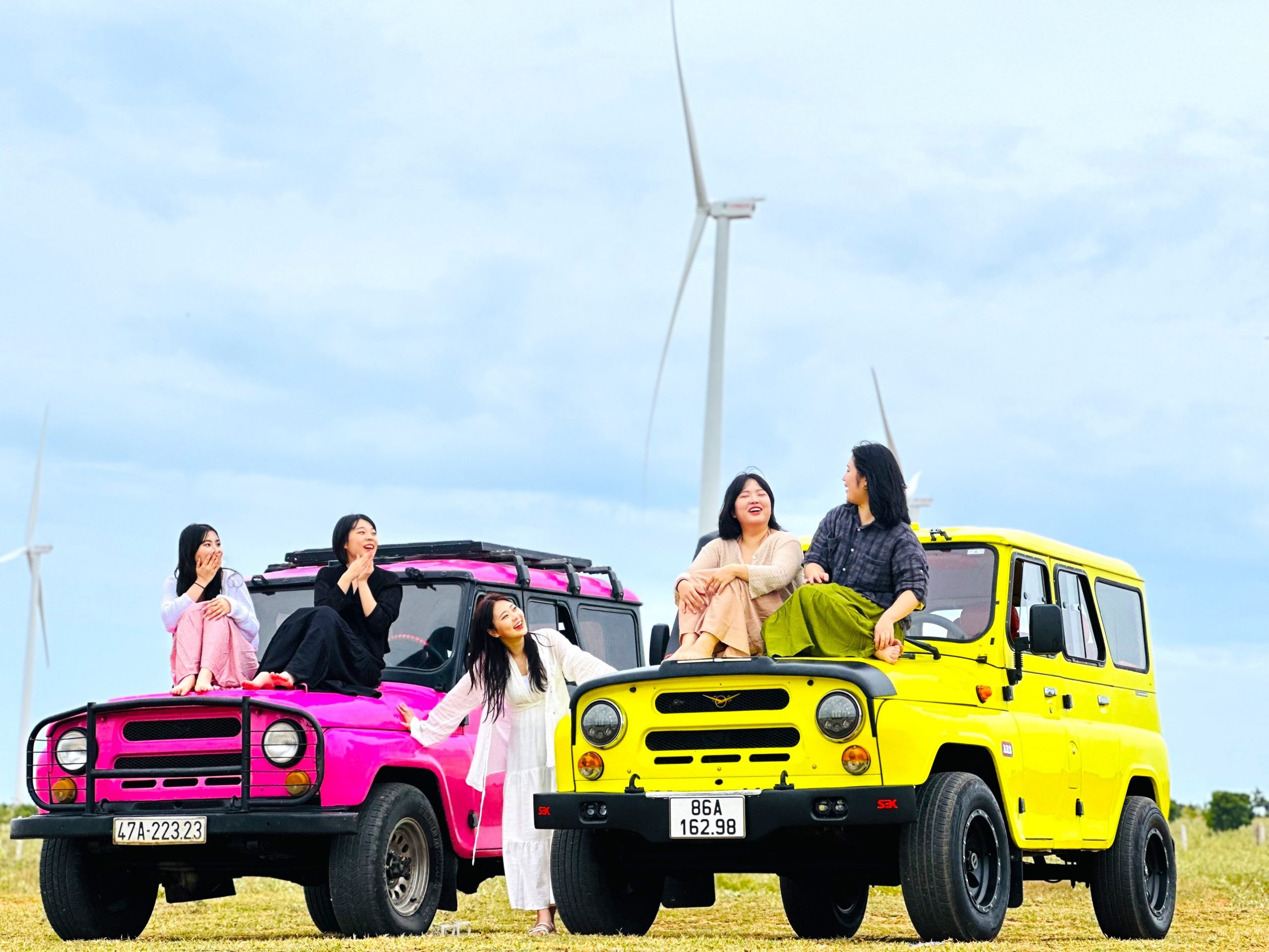 One of Mui Ne's 'specialty' experiences is the colorful jeep tour, taking you to discover beautiful ...
