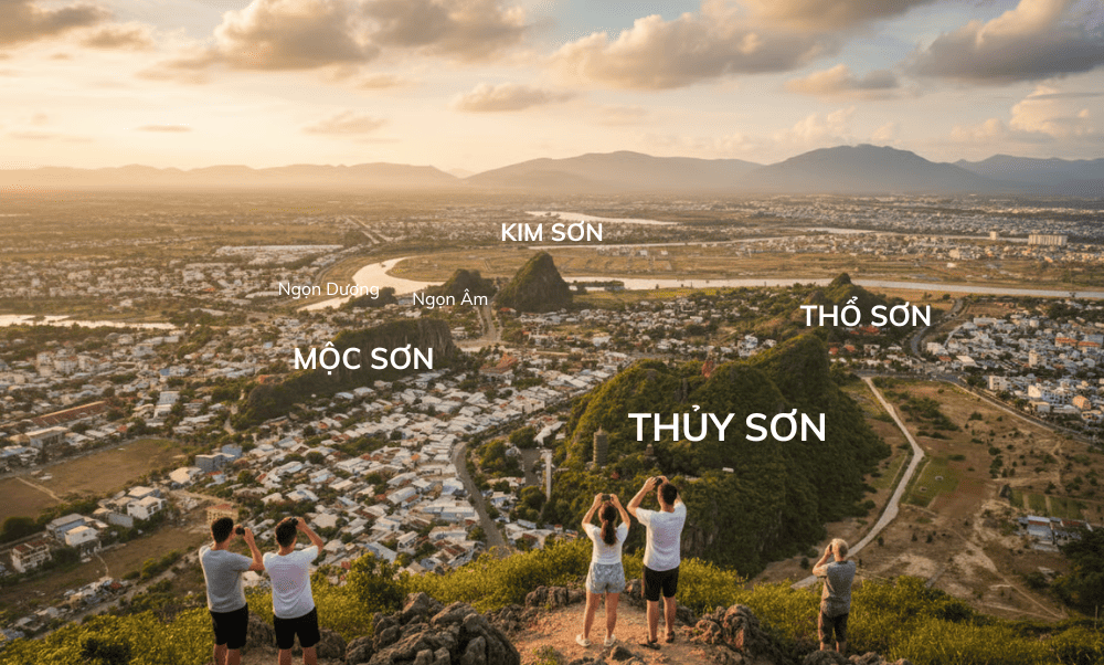 The Marble Mountains are not just a magnificent natural wonder but also a profound spiritual site, i...