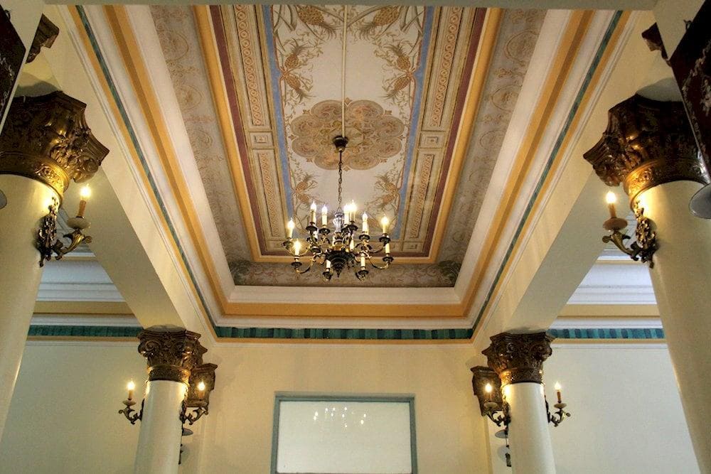 Stepping inside, visitors are overwhelmed by the luxury and class of the interior. The ground floor ...