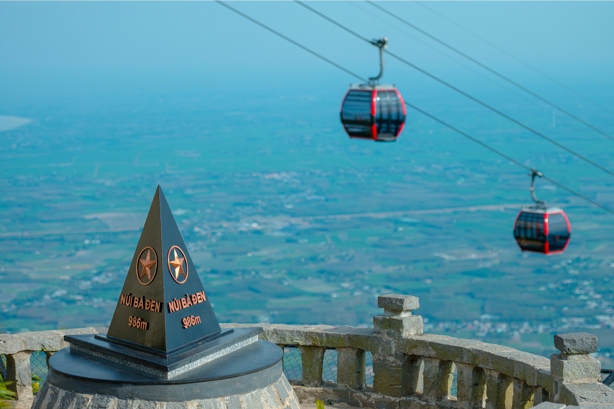 The journey to Bà Đen peak has become easier than ever, thanks to a modern cable car system. With th...