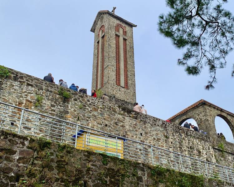The Ancient Stone Church of Tam Dao, a timeless architectural marvel, stands proudly on the mountain...
