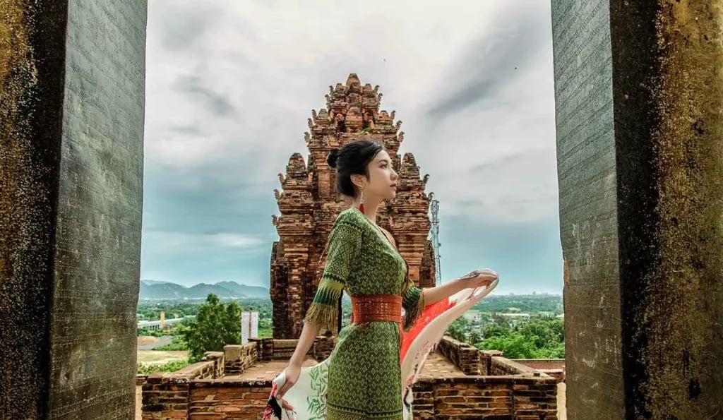 Standing atop Trau Hill, where the Po Klong Garai Towers proudly stand, visitors are treated to a br...