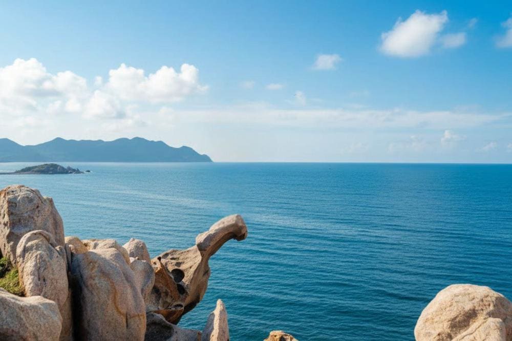 Near Vinh Hy, Ninh Thuan Stone Park is a unique natural area featuring distinctive coral and limesto...