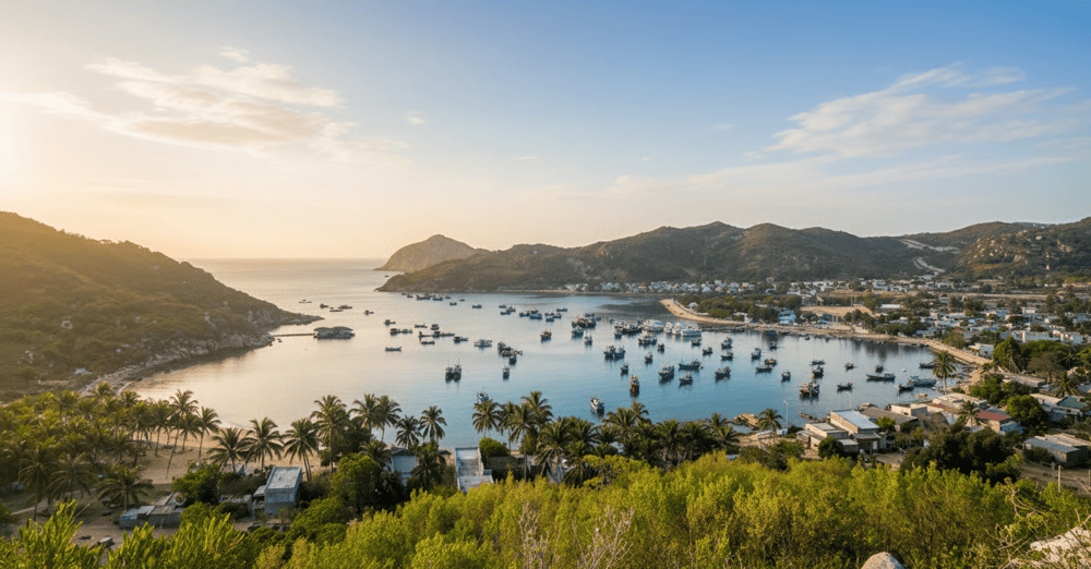 Vinh Hy, a precious gem of Vietnam's South Central Coast, is nestled in Vinh Hai commune, Ninh Hai d...