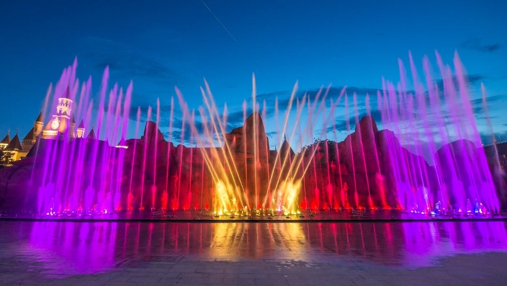 To cap off a day full of excitement, behold the dazzling beauty of the Musical Water Fountain Show. ...