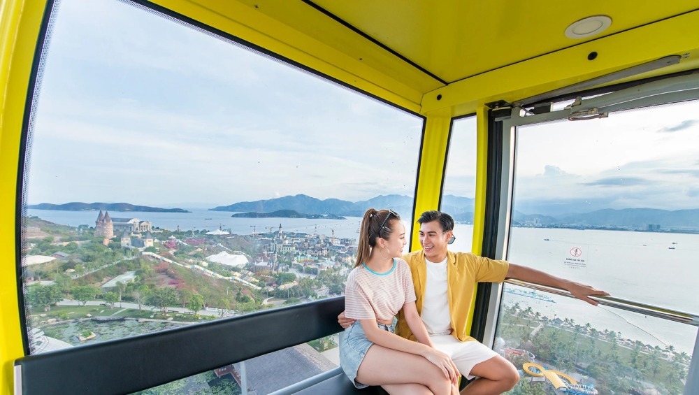Your journey to VinWonders Nha Trang begins with a spectacular experience: the world's longest over-...